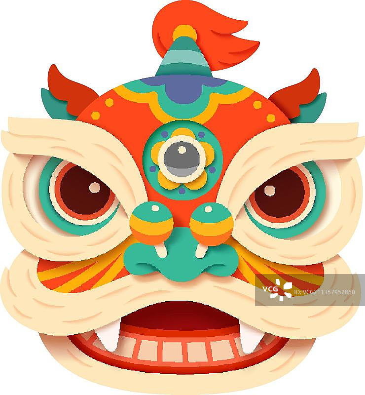 舞龙舞狮服饰庆祝图片素材