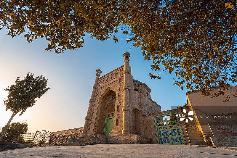 新疆库车大寺图片素材