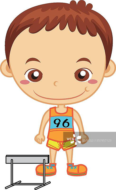 跨栏运动图片素材