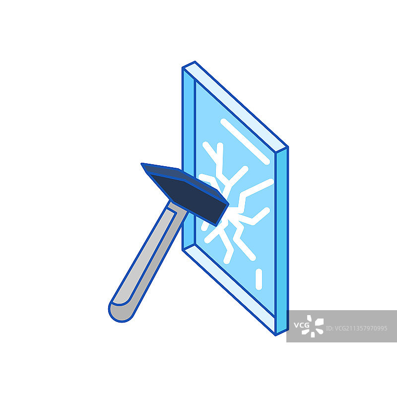 防震玻璃属性信息图图片素材