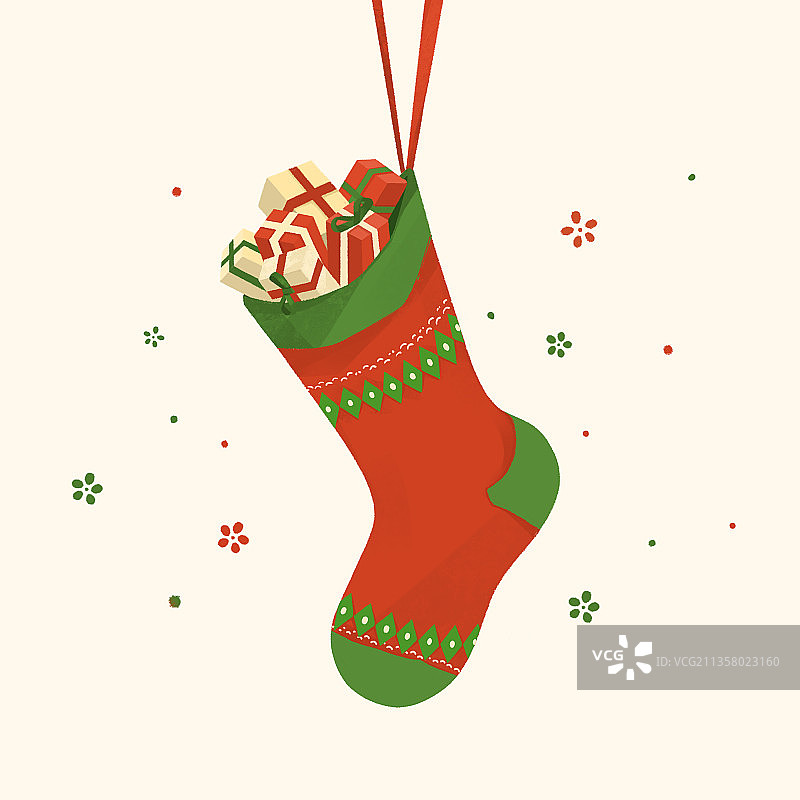 圣诞节日插画素材图片素材