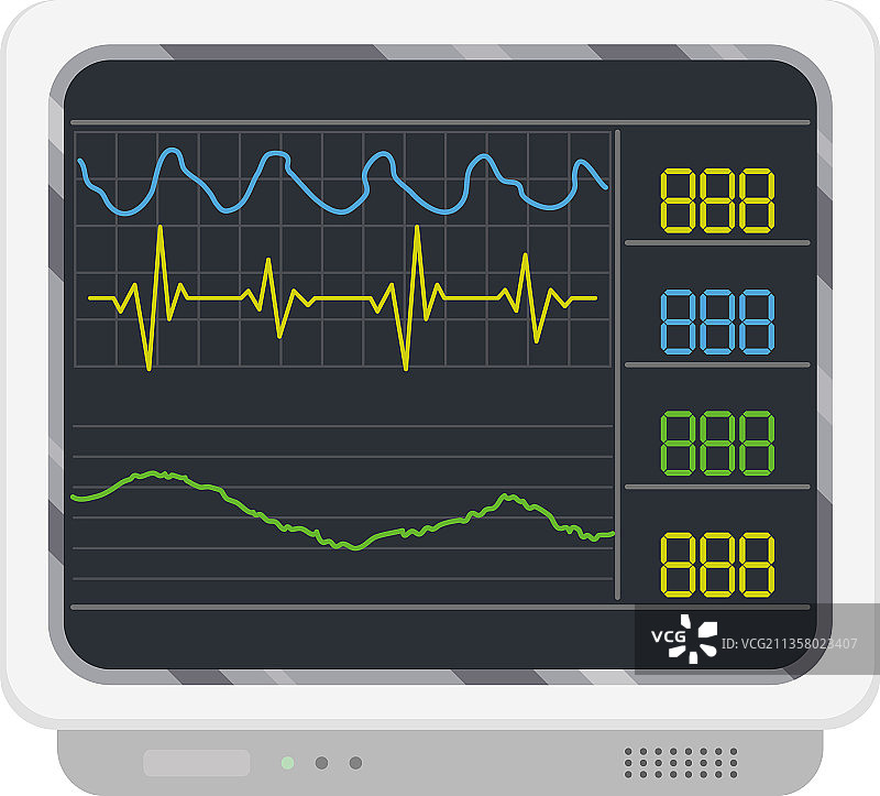 心电图机图片素材