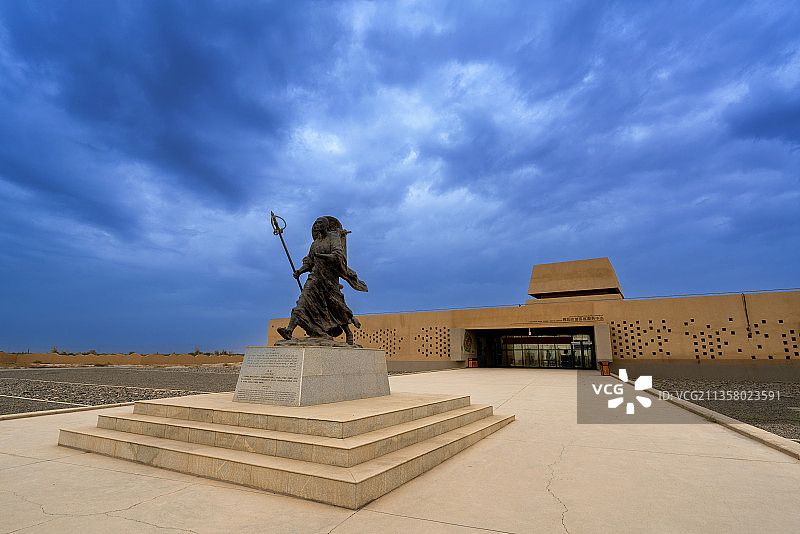 新疆吐鲁番高昌故城图片素材