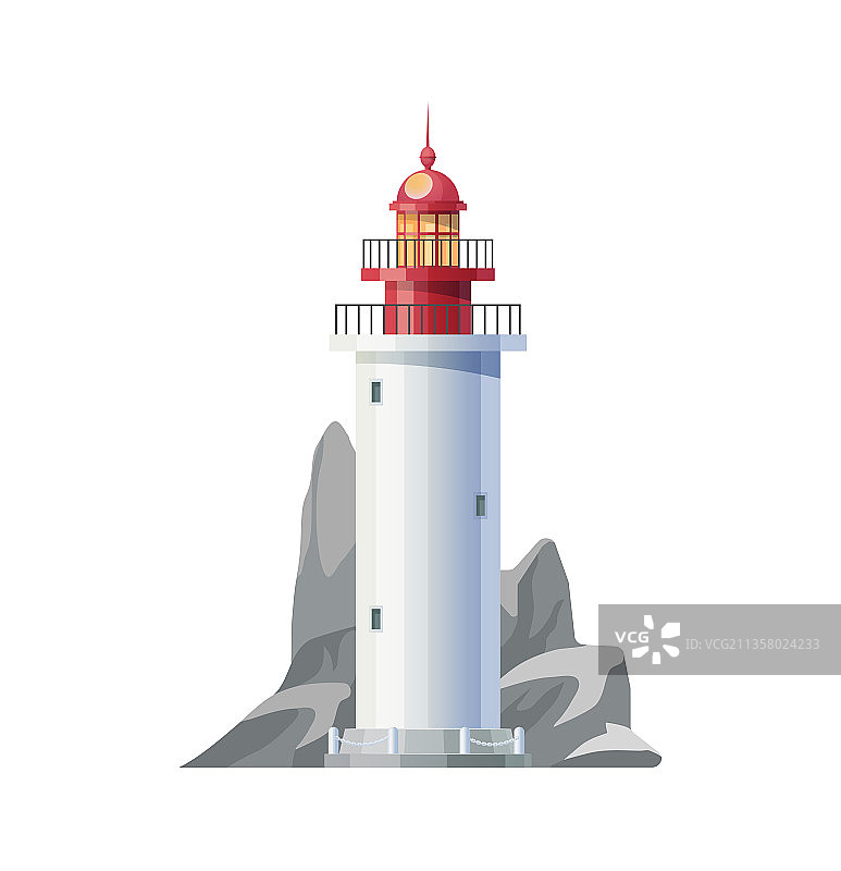 航海导航灯塔icon图片素材