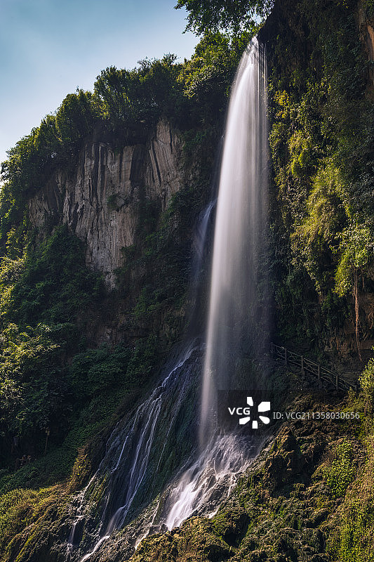 中国贵州黔西南兴义市马岭河大峡谷风光图片素材