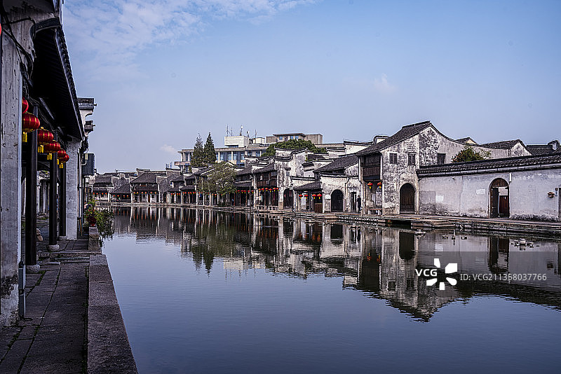 南浔古镇百间楼图片素材