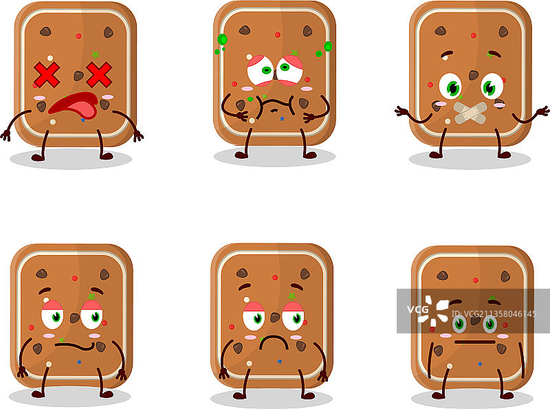 卡通姜饼人图片素材