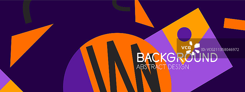 抽象的背景块线三角形图片素材