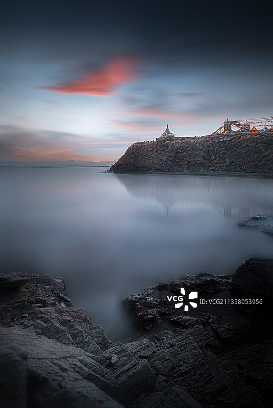 青海断崖图片素材