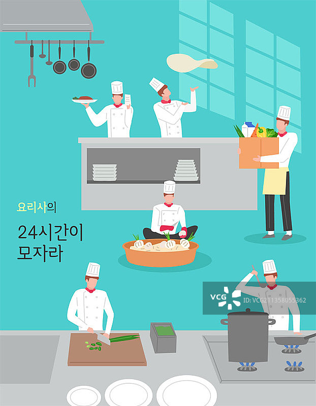 厨师全天工作图片素材