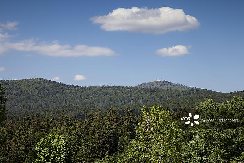 德国巴伐利亚森林国家公园卢森景色图片素材