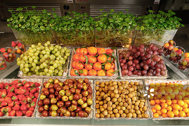 超市水果展架图片素材