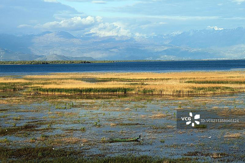 斯卡达尔湖国家公园，黑山，欧洲图片素材