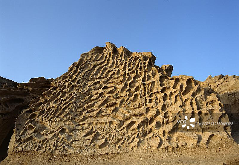 圣托里尼岛的浮石地貌图片素材