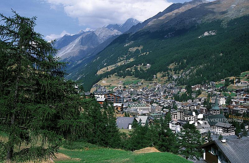 瑞士采尔马特景观图片素材