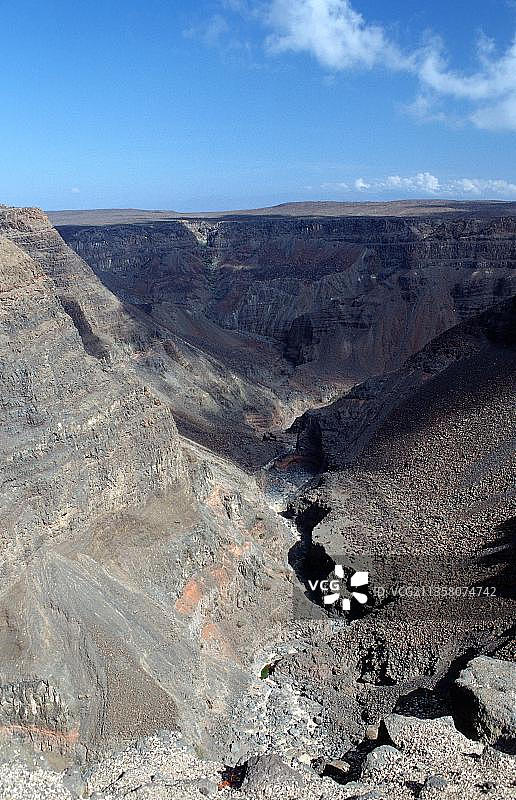 吉布提阿法尔峡谷，非洲图片素材