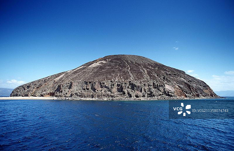 吉布提塔朱拉海湾的圭尼科马岛，魔鬼岛图片素材