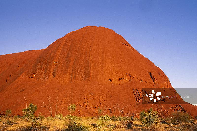 澳大利亚乌鲁鲁-卡塔丘塔国家公园艾尔斯岩图片素材