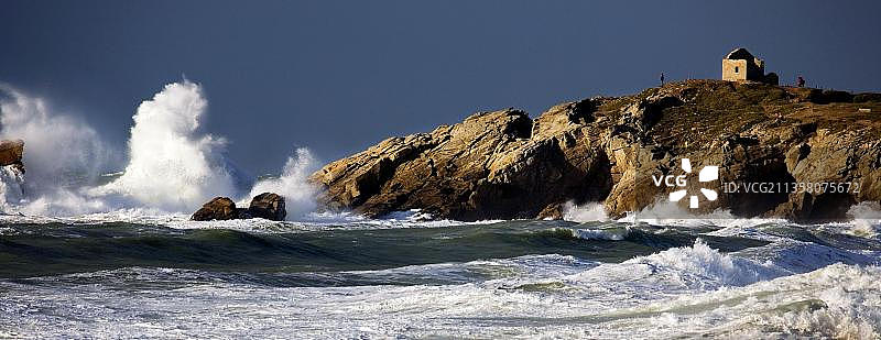 基伯龙半岛狂野海岸风光图片素材