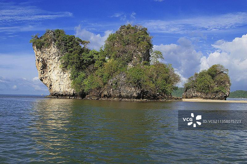 攀牙湾竹子岛风光图片素材