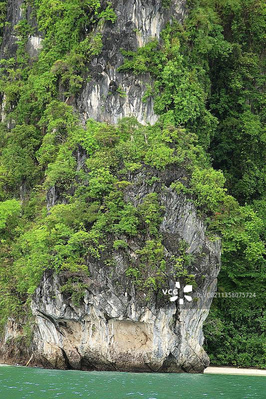 攀牙湾竹子岛风光图片素材