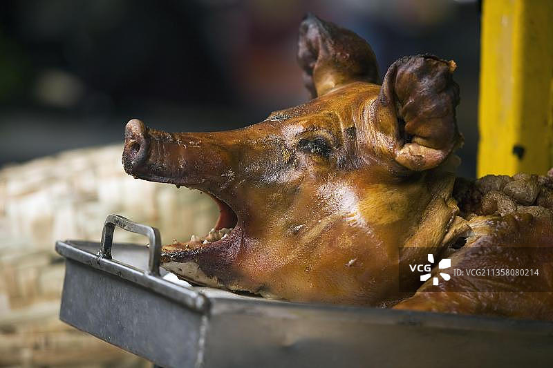 煮猪头肉图片素材