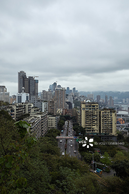 重庆街道图片素材