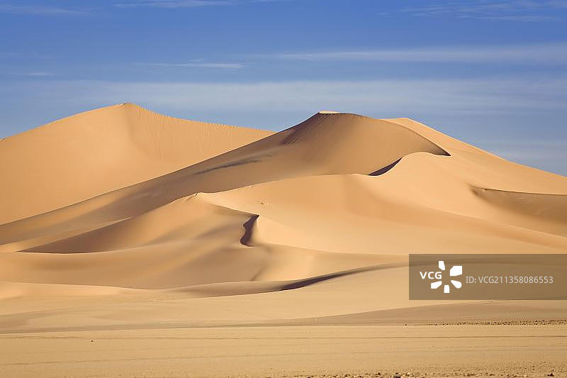 利比亚沙漠穆尔祖克沙丘，撒哈拉，利比亚，非洲图片素材