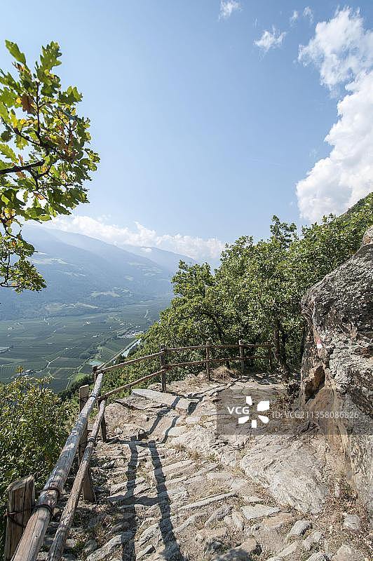 瓦尔韦格，尤瓦尔，瓦尔塞纳莱斯，意大利南蒂罗尔图片素材