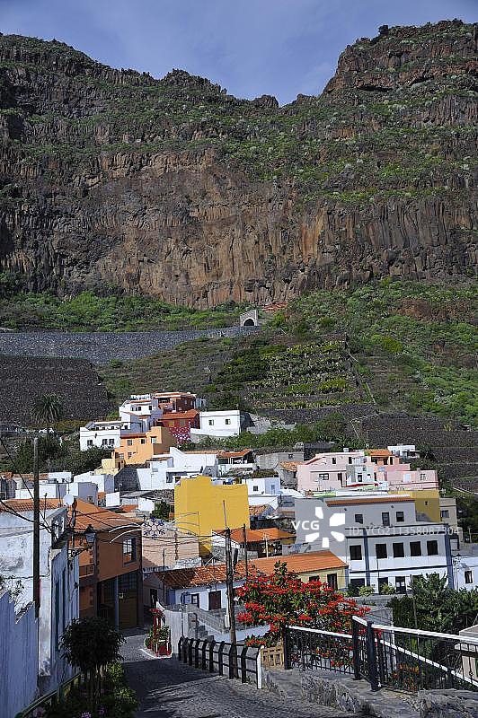 西班牙加那利群岛戈梅拉岛阿古洛图片素材