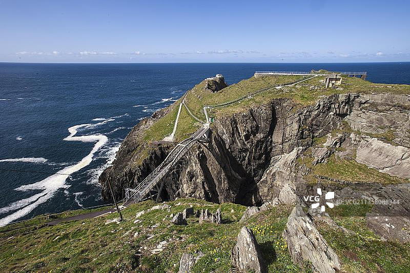 爱尔兰科克郡米曾半岛灯塔图片素材