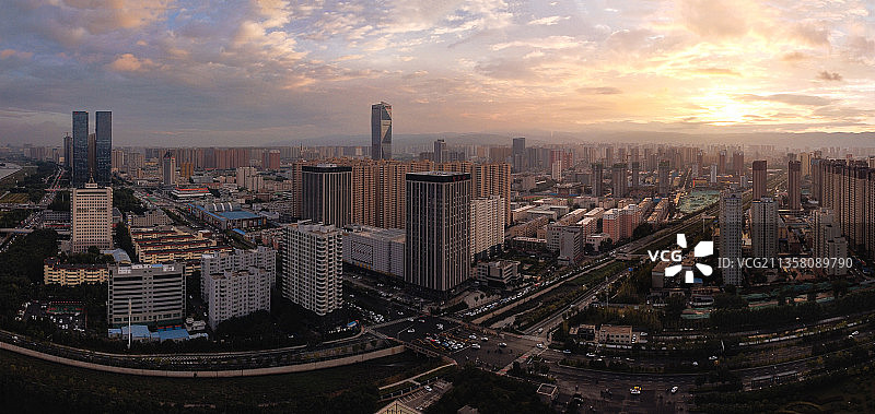 太原 万柏林区 迎泽大街 迎泽大桥  博物院 汾河 图书馆图片素材