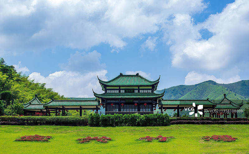 江苏宜兴竹海图片素材