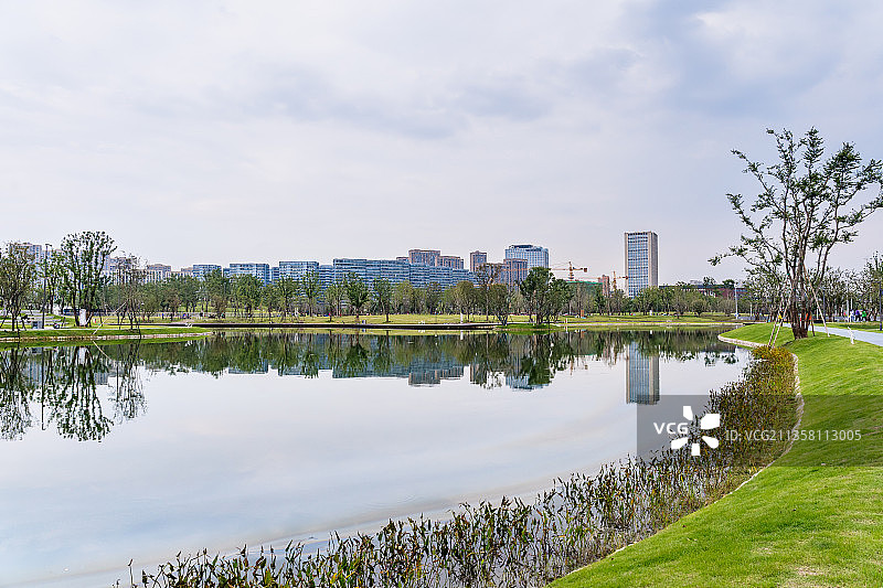 浙江杭州运河亚运公园图片素材