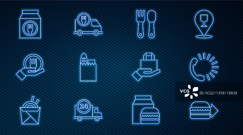 在线订购汉堡外卖食品banner图片素材