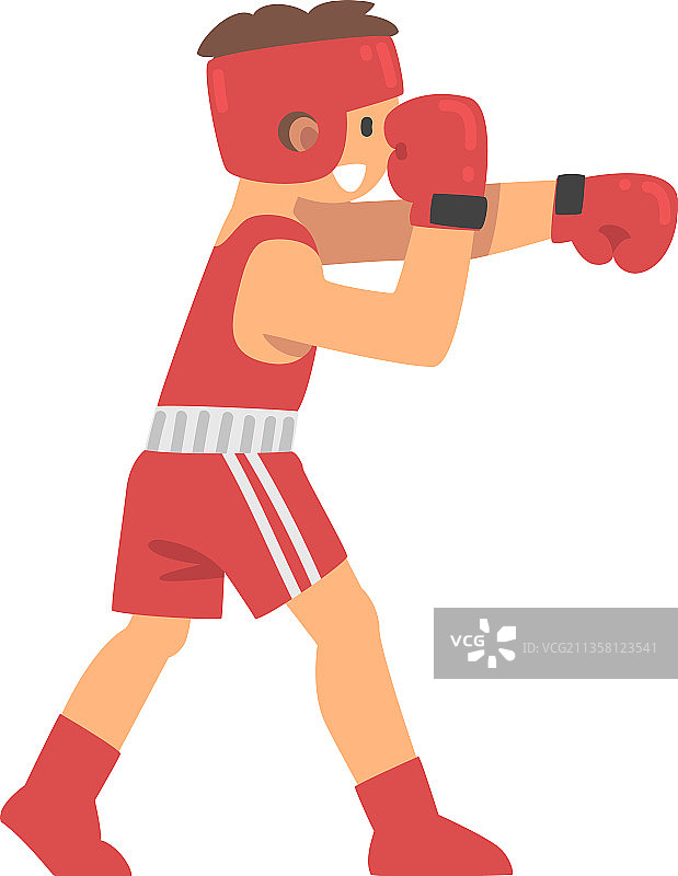 男人角色参与搏击拳击运动图片素材