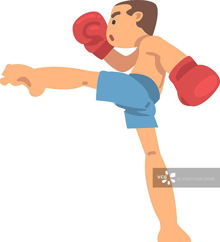 男人角色参与搏击拳击运动图片素材