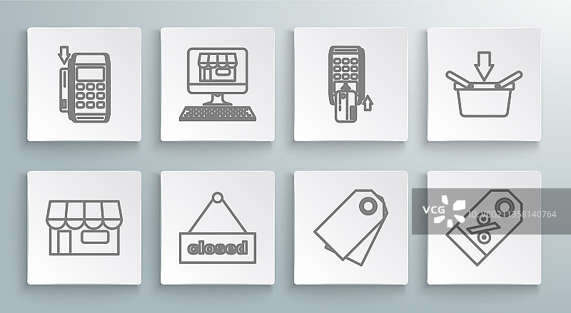 购物场所或市场商店图片素材