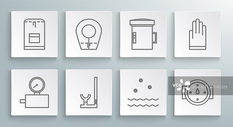 潜水头套呼吸管寒冷线稿图片素材