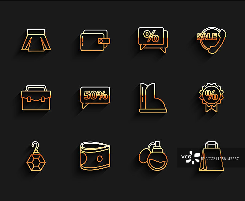 耳环纸币现金短裙图片素材