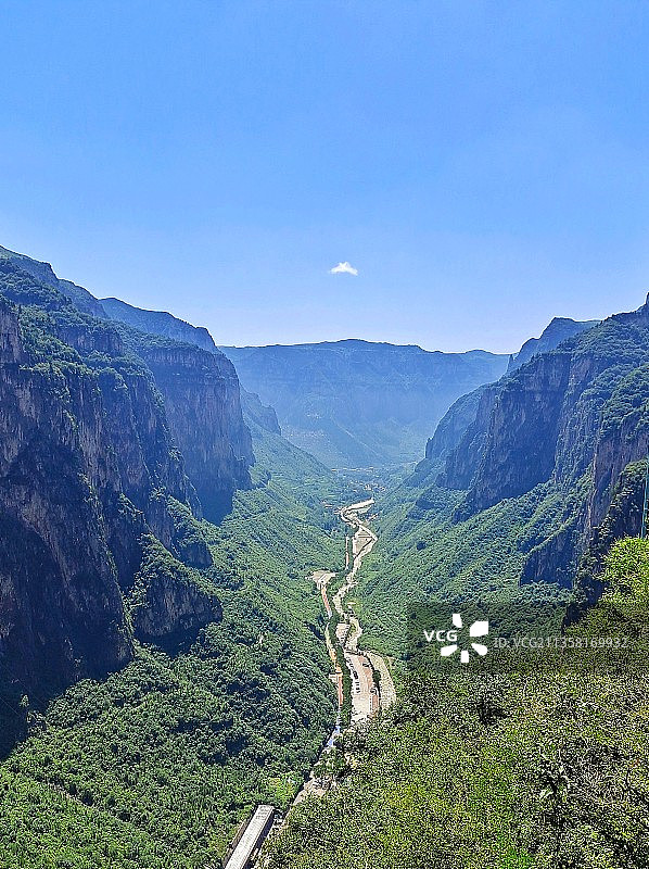 八泉峡景之一图片素材