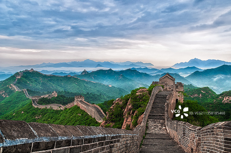 金山岭长城图片素材