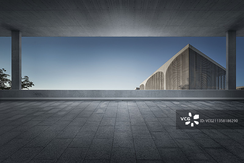 办公大楼室内空地图片素材