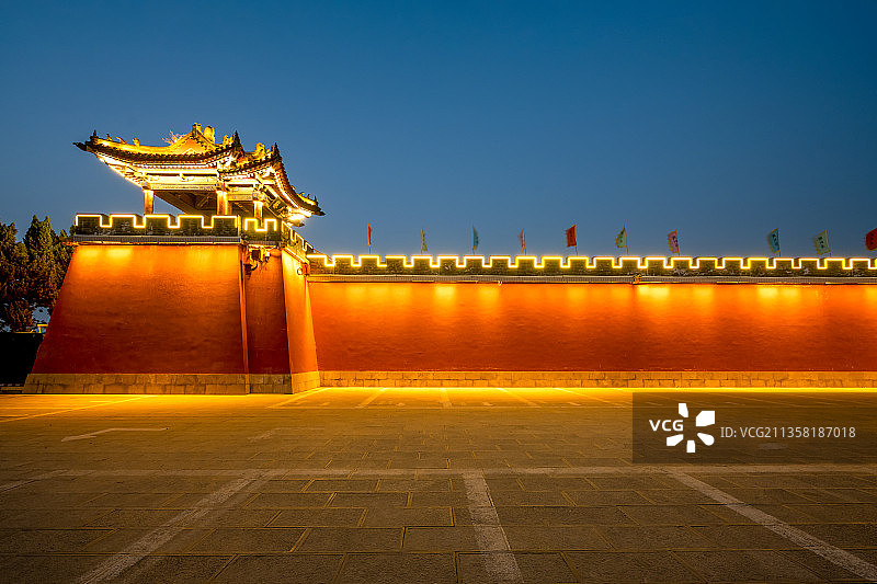 中国河南开封开封府城墙图片素材