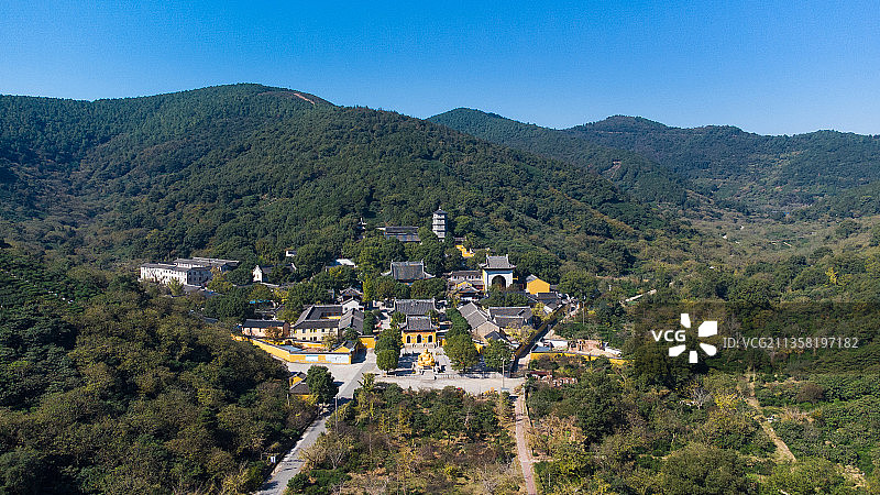 苏州西山岛包山禅寺图片素材
