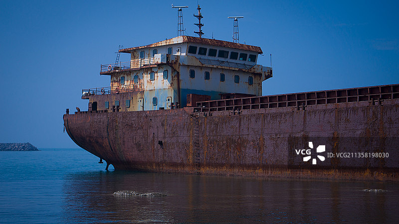 沉船图片素材