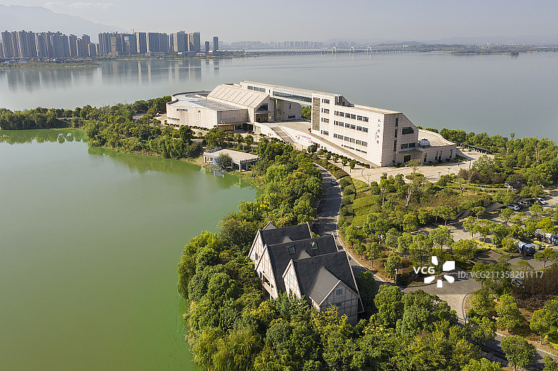九江八里湖公园-博物馆图片素材