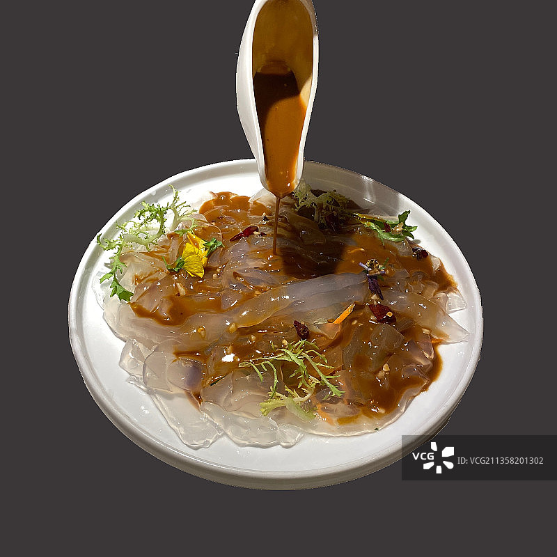 东北菜 大拉皮 凉皮图片素材