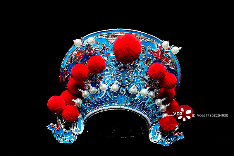 秦腔京剧昆剧戏剧头饰盔头帽子冠帽图片素材