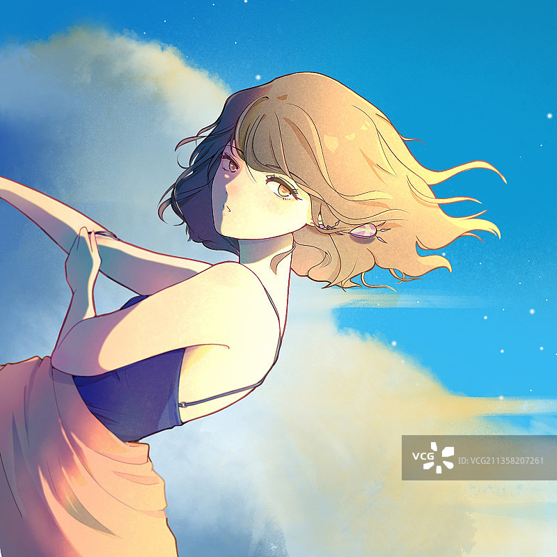 插画专辑封面图片素材